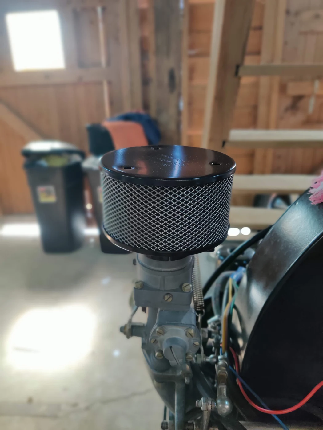 Filtre à air et carburateur